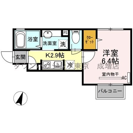 フェンテ大原町の物件間取画像